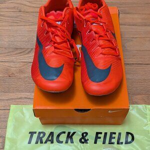 NEW Nike Cleats Shoes Zoom JA FLY 3 Track Spikes Crimson Men' Size 15 865633-614